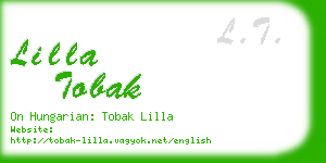 lilla tobak business card